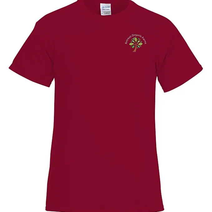 Gildan 6-oz Ultra Cotton T-Shirt - Men's - Embroidered