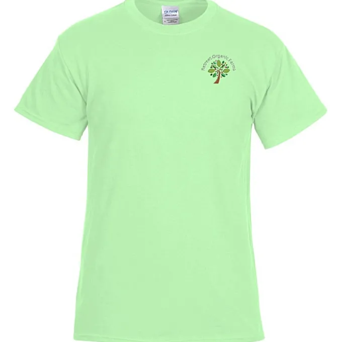 Gildan 6-oz Ultra Cotton T-Shirt - Men's - Embroidered
