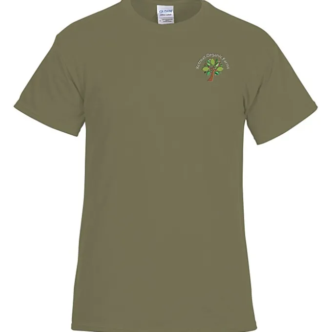 Gildan 6-oz Ultra Cotton T-Shirt - Men's - Embroidered