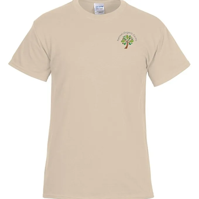 Gildan 6-oz Ultra Cotton T-Shirt - Men's - Embroidered