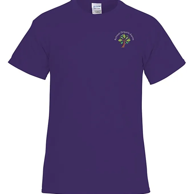 Gildan 6-oz Ultra Cotton T-Shirt - Men's - Embroidered