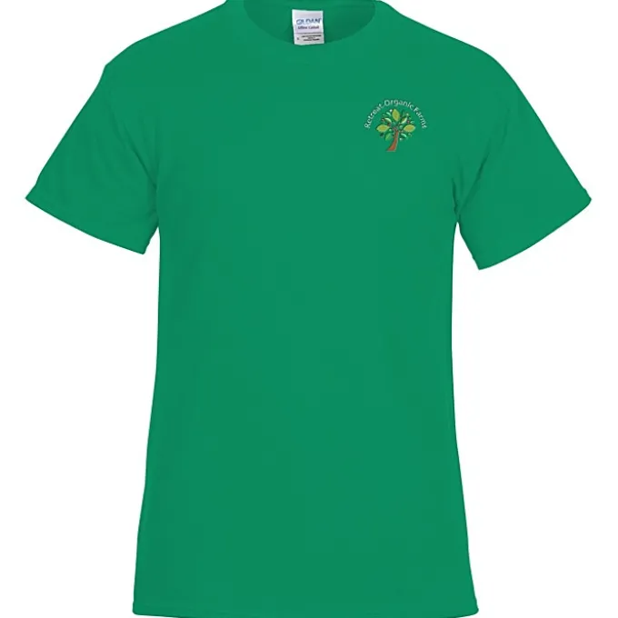 Gildan 6-oz Ultra Cotton T-Shirt - Men's - Embroidered
