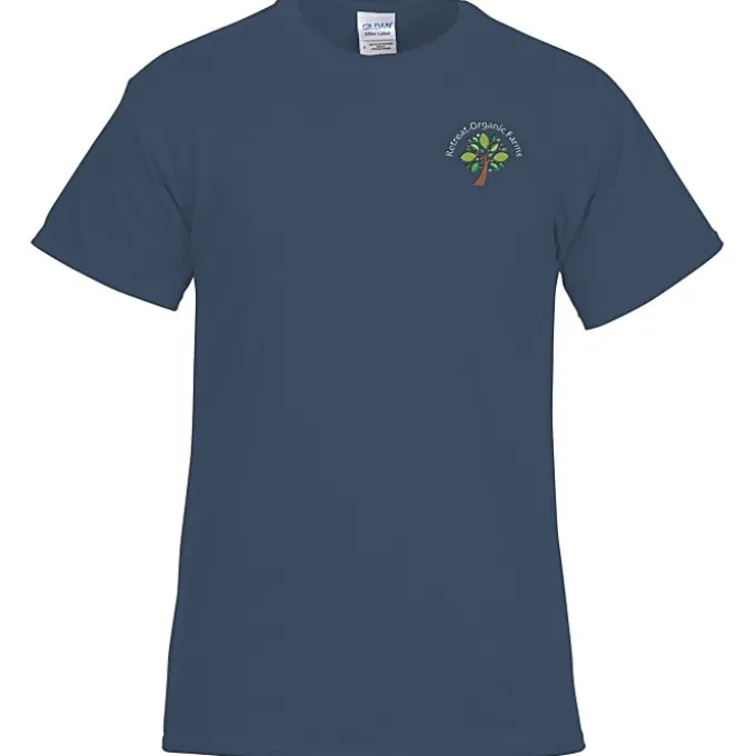 Gildan 6-oz Ultra Cotton T-Shirt - Men's - Embroidered