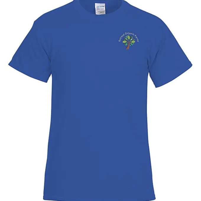 Gildan 6-oz Ultra Cotton T-Shirt - Men's - Embroidered