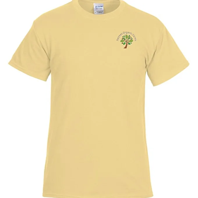 Gildan 6-oz Ultra Cotton T-Shirt - Men's - Embroidered