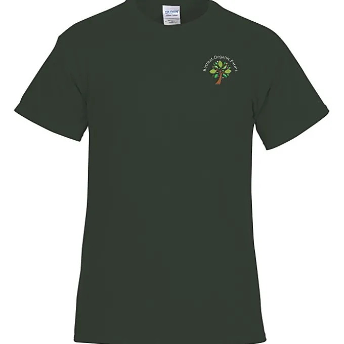 Gildan 6-oz Ultra Cotton T-Shirt - Men's - Embroidered
