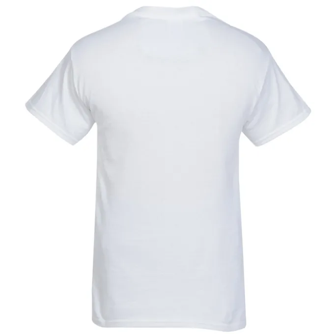 Gildan 6-oz Ultra Cotton T-Shirt - Men's - Full Color - White