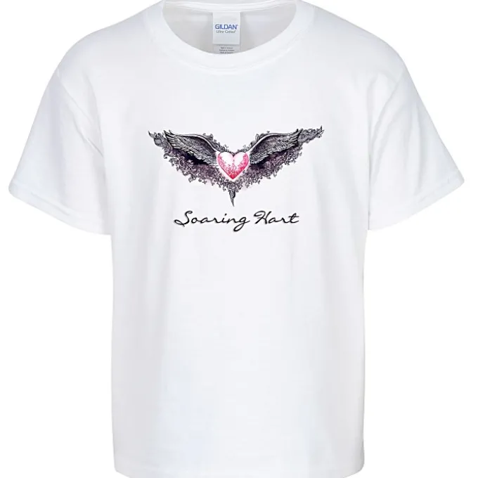 Gildan 6-oz Ultra Cotton T-Shirt - Youth - Full Color - White