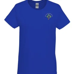 Gildan 6-oz Ultra Cotton T-Shirt - Ladies' - Embroidered