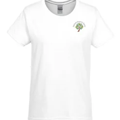 Gildan 6-oz Ultra Cotton T-Shirt - Ladies' - Embroidered