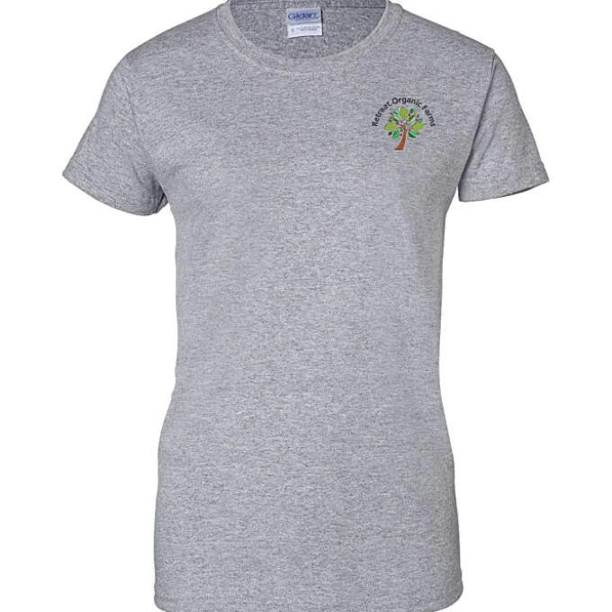 Gildan 6-oz Ultra Cotton T-Shirt - Ladies' - Embroidered