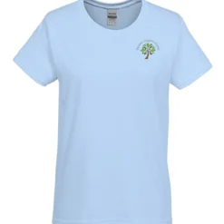 Gildan 6-oz Ultra Cotton T-Shirt - Ladies' - Embroidered