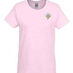 Gildan 6-oz Ultra Cotton T-Shirt - Ladies' - Embroidered