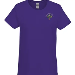 Gildan 6-oz Ultra Cotton T-Shirt - Ladies' - Embroidered