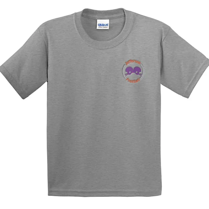 Gildan 6-oz Ultra Cotton T-Shirt - Youth - Embroidered