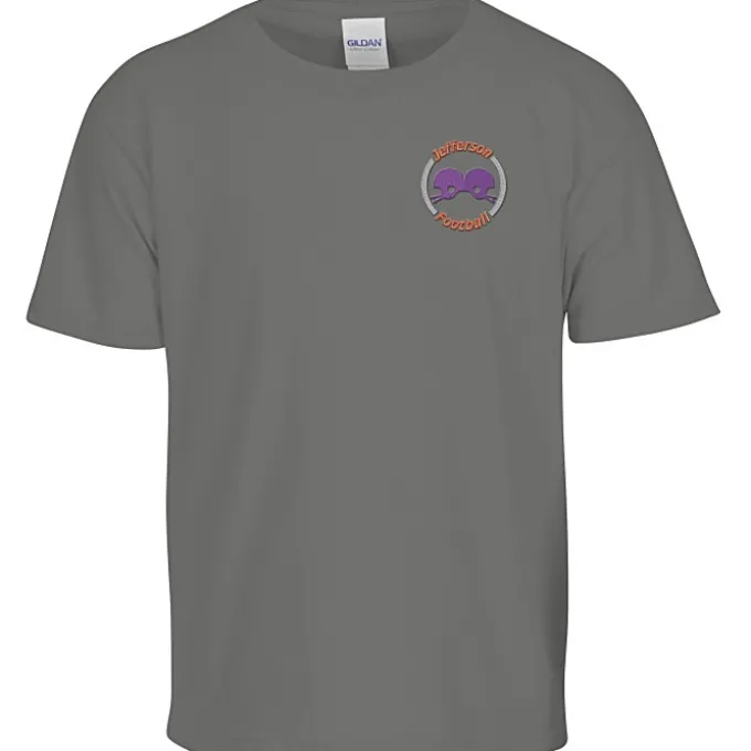 Gildan 6-oz Ultra Cotton T-Shirt - Youth - Embroidered