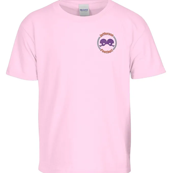 Gildan 6-oz Ultra Cotton T-Shirt - Youth - Embroidered