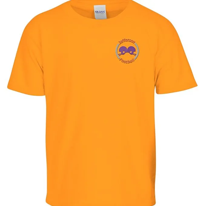 Gildan 6-oz Ultra Cotton T-Shirt - Youth - Embroidered