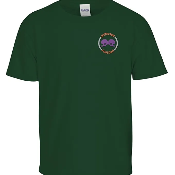 Gildan 6-oz Ultra Cotton T-Shirt - Youth - Embroidered