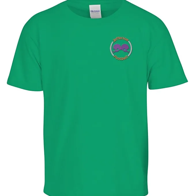 Gildan 6-oz Ultra Cotton T-Shirt - Youth - Embroidered