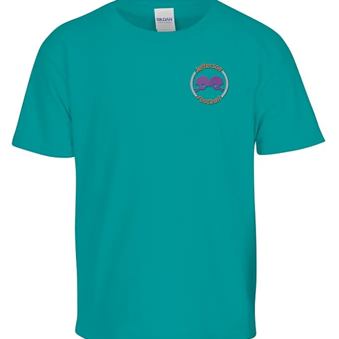 Gildan 6-oz Ultra Cotton T-Shirt - Youth - Embroidered