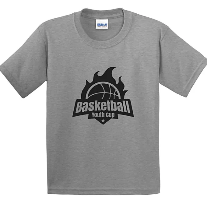 Gildan 6-oz Ultra Cotton T-Shirt - Youth - Screen - Colors