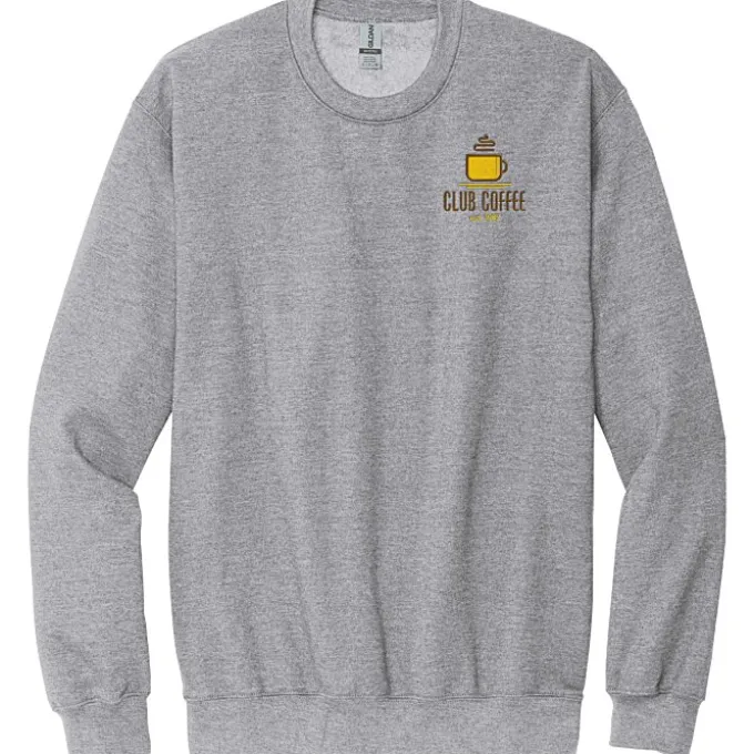 Gildan Softstyle Fleece Crew Sweatshirt - Embroidered