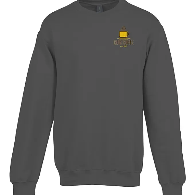 Gildan Softstyle Fleece Crew Sweatshirt - Embroidered