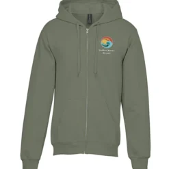 Gildan Softstyle Fleece Full-Zip Hoodie - Embroidered