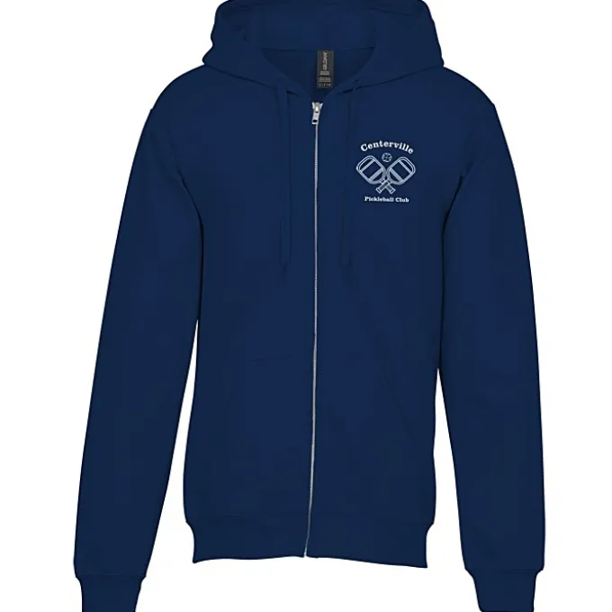 Gildan Softstyle Fleece Full-Zip Hoodie - Screen