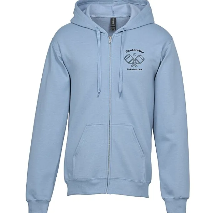Gildan Softstyle Fleece Full-Zip Hoodie - Screen