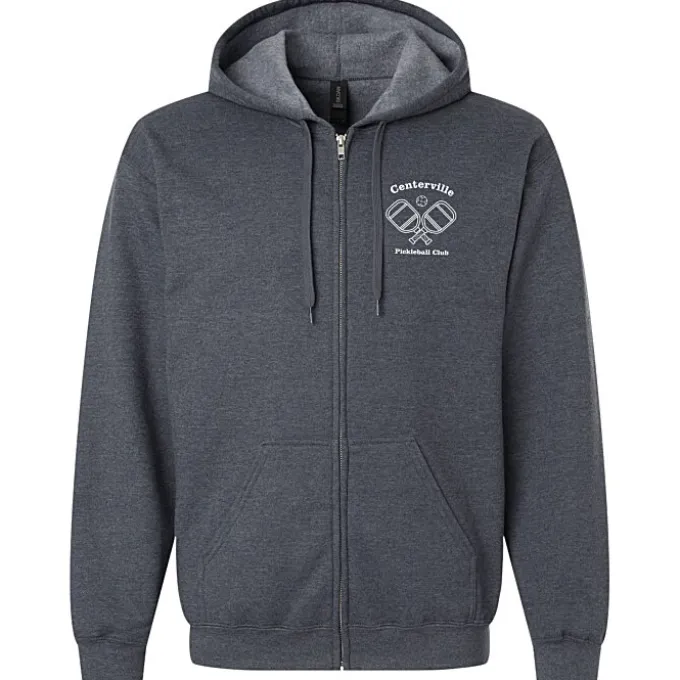 Gildan Softstyle Fleece Full-Zip Hoodie - Screen