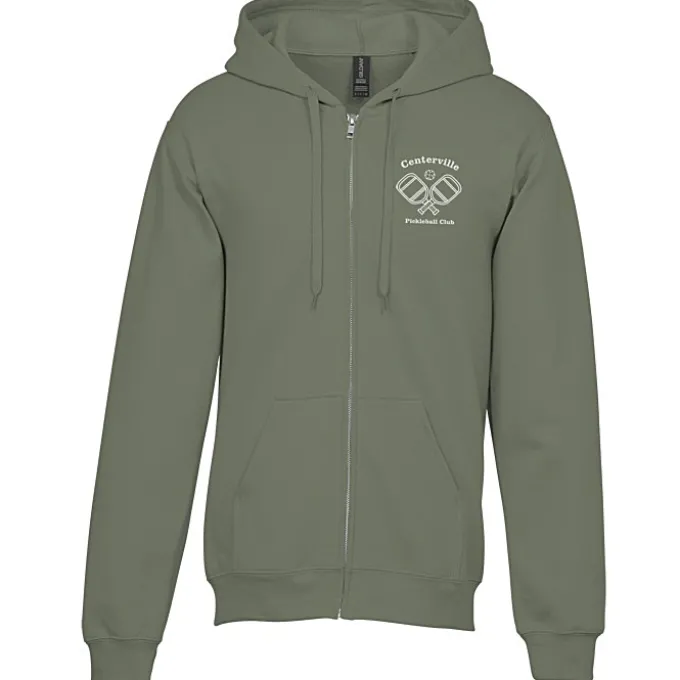 Gildan Softstyle Fleece Full-Zip Hoodie - Screen