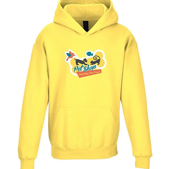 Gildan Softstyle Fleece Hoodie - Youth - Full Color