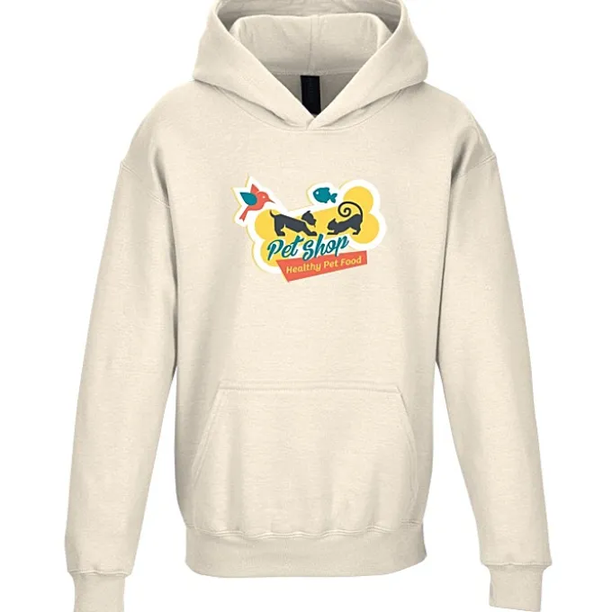 Gildan Softstyle Fleece Hoodie - Youth - Full Color