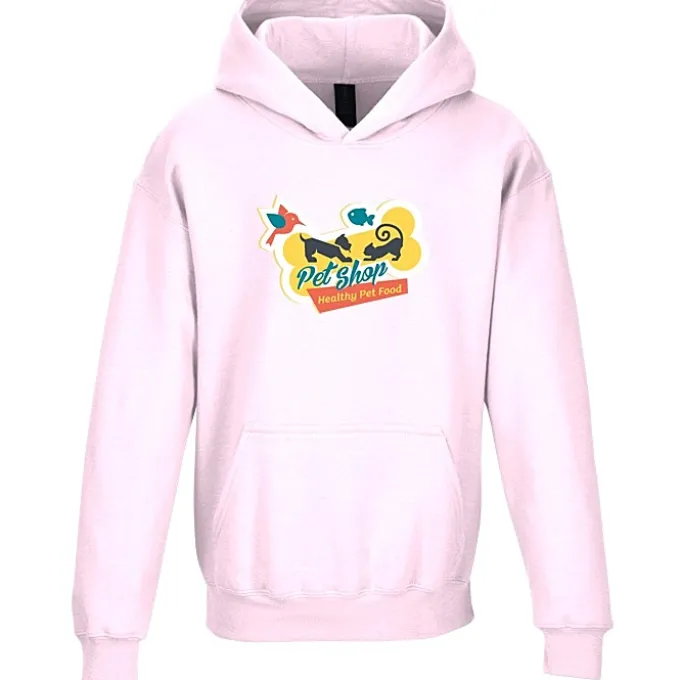 Gildan Softstyle Fleece Hoodie - Youth - Full Color