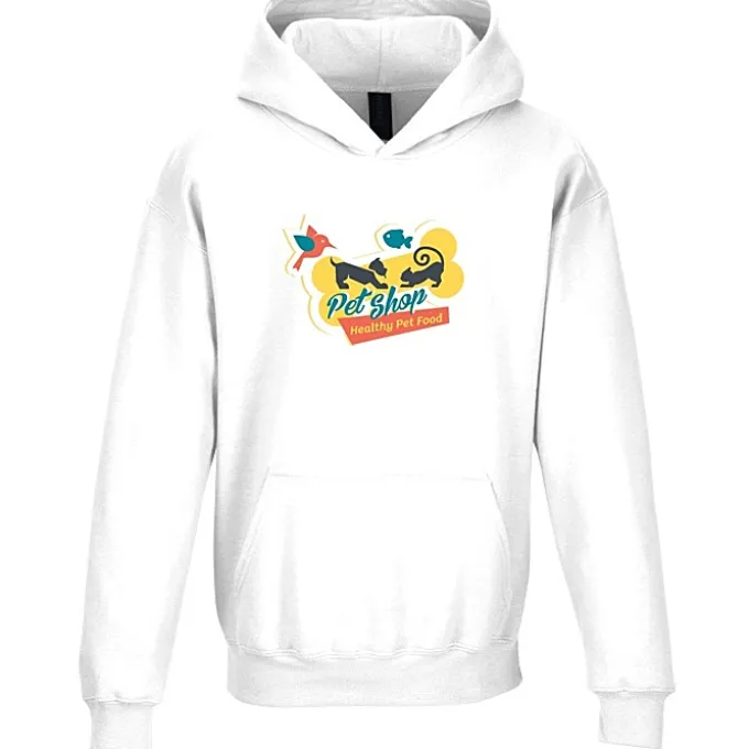Gildan Softstyle Fleece Hoodie - Youth - Full Color