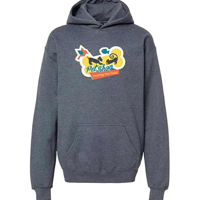 Gildan Softstyle Fleece Hoodie - Youth - Full Color
