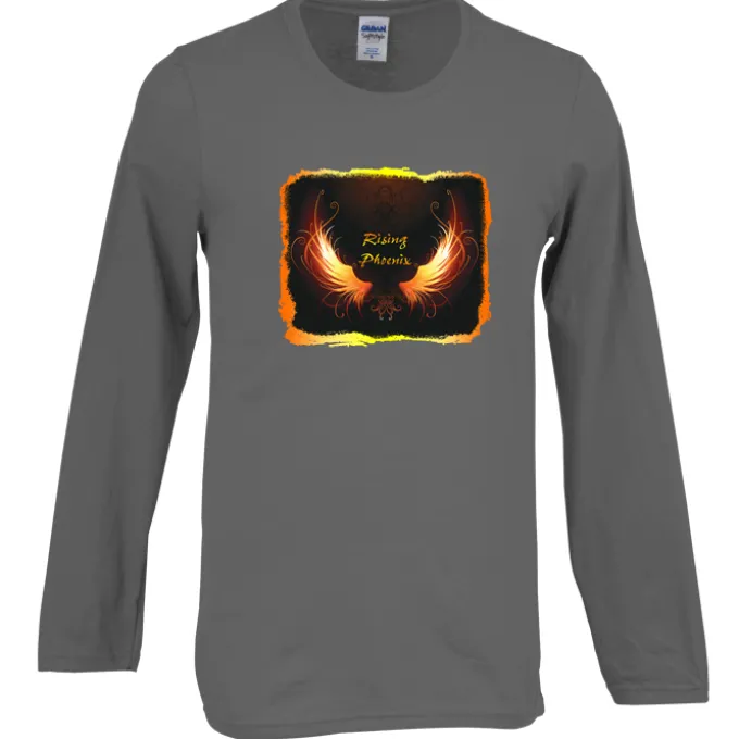 Gildan Softstyle LS T-Shirt - Men's - Full Color