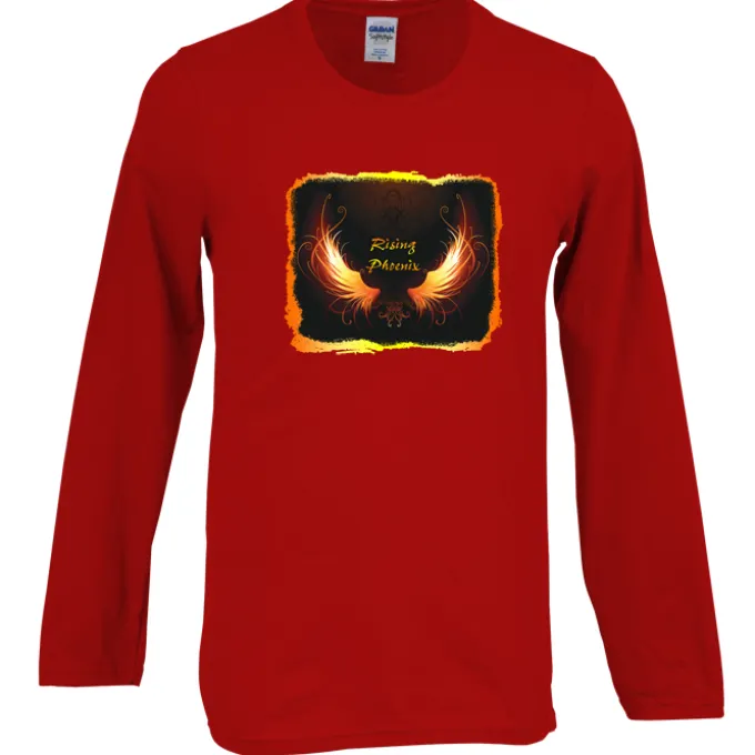 Gildan Softstyle LS T-Shirt - Men's - Full Color