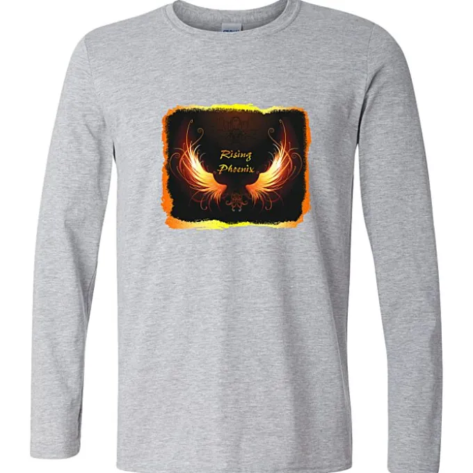 Gildan Softstyle LS T-Shirt - Men's - Full Color