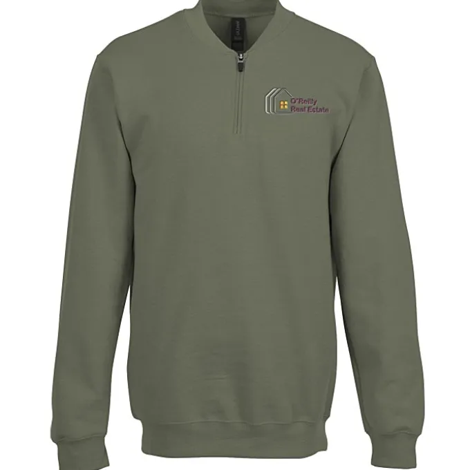 Gildan Softstyle Midweight 1/4-Zip Sweatshirt