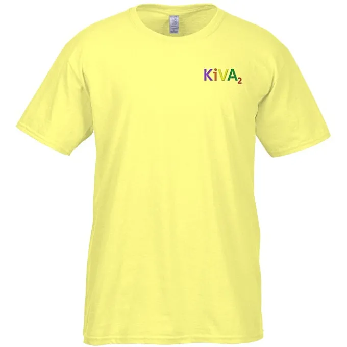 Gildan Softstyle T-Shirt - Men's - Embroidered
