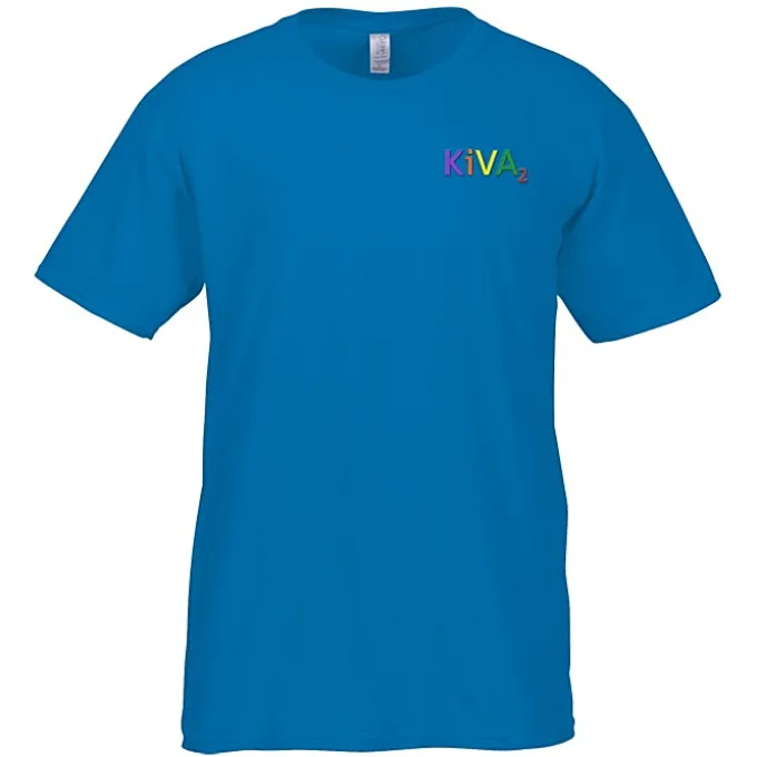 Gildan Softstyle T-Shirt - Men's - Embroidered