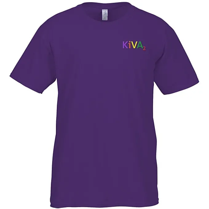 Gildan Softstyle T-Shirt - Men's - Embroidered