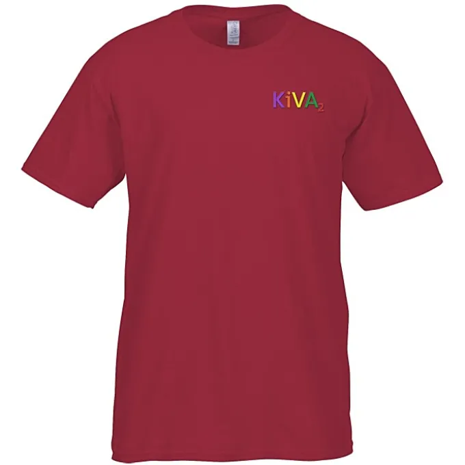Gildan Softstyle T-Shirt - Men's - Embroidered