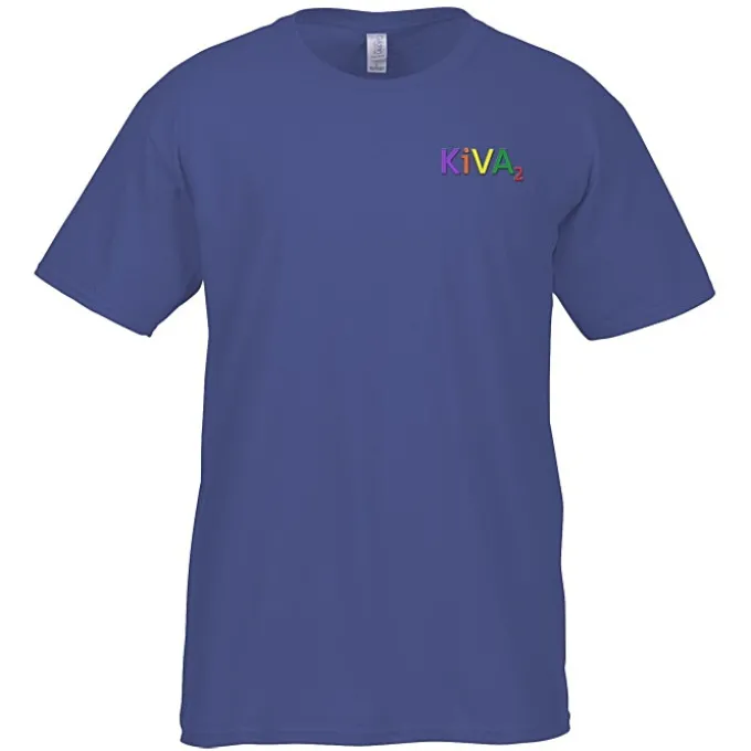 Gildan Softstyle T-Shirt - Men's - Embroidered