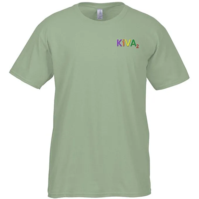 Gildan Softstyle T-Shirt - Men's - Embroidered