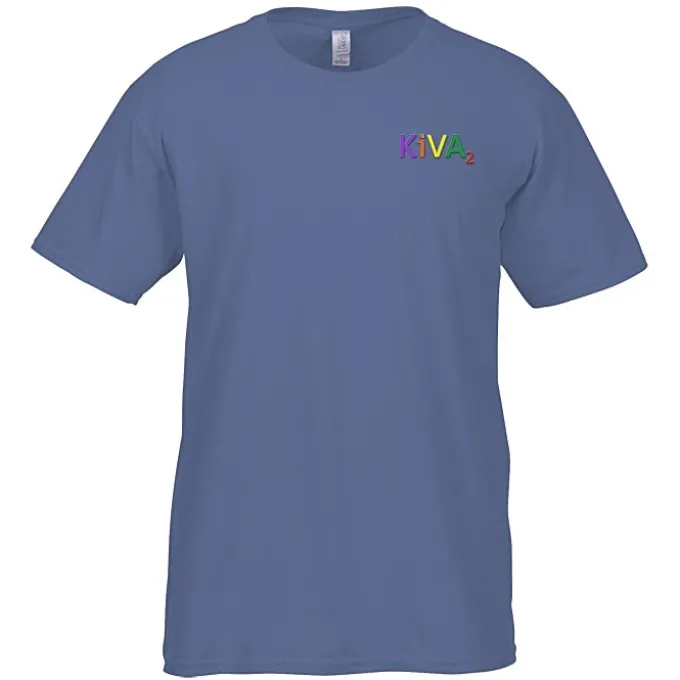Gildan Softstyle T-Shirt - Men's - Embroidered