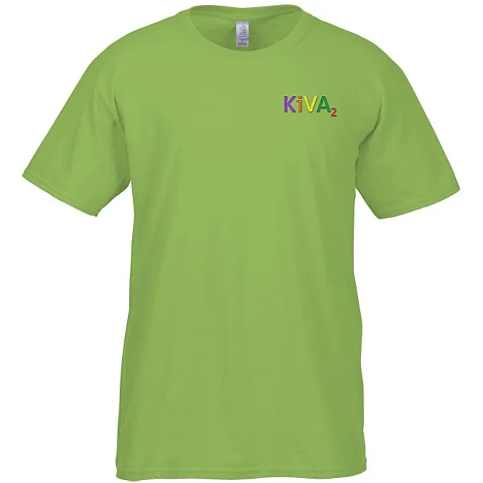 Gildan Softstyle T-Shirt - Men's - Embroidered